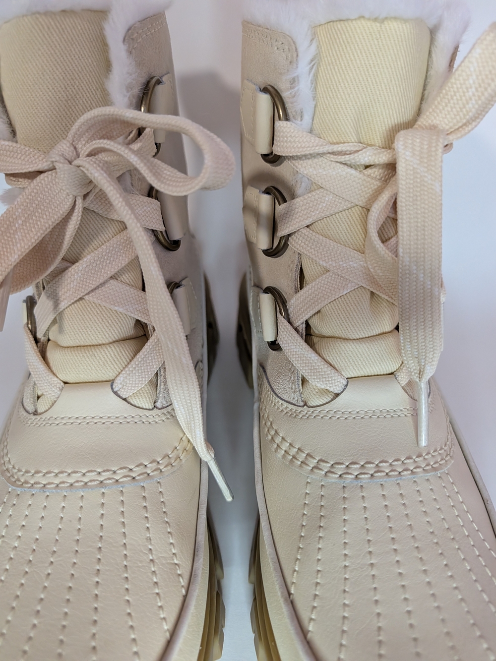 SOREL Tivoli V Womens Waterproof Winter Snow Boots Size 9.5 Honey Sea Salt - Picture 12 of 16